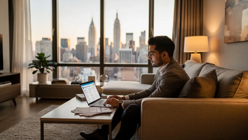 Best renters insurance NYC 2026 - apartment interior New York City